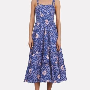 Ulla Johnson Eryn Dress Cobalt